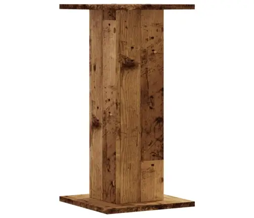 Skaļruņu Statīvi, 2 Gab., Veca Koka Krāsā, 30X30X60 Cm, Koks Vidaxl