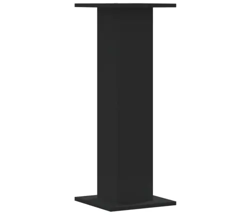 Skaļruņu Statīvi, 2 Gab., Melni, 30X30X80 Cm, Inženierijas Koks Vidaxl