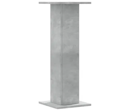 Skaļruņu Statīvi, 2 Gab., Betona Pelēks, 30X30X80 Cm, Koks Vidaxl