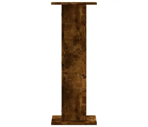 Skaļruņu Statīvi, 2 Gab., Ozolkoka Krāsa, 30X30X80 Cm, Koks Vidaxl