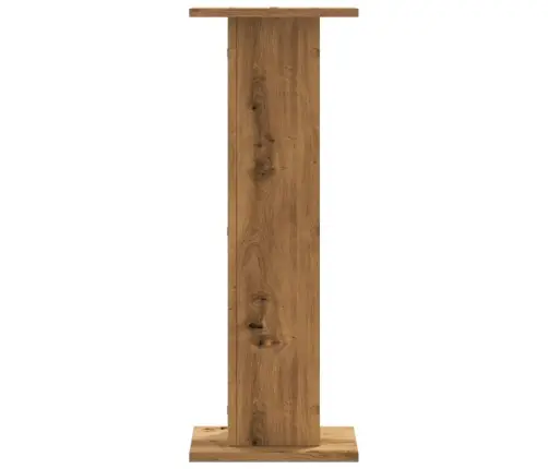 Garsiakalbių Stovai, 2Vnt., Ąžuolo, 30X30X80cm Mediena