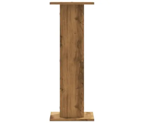 Garsiakalbių Stovai, 2Vnt., Ąžuolo, 30X30X80cm Mediena