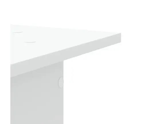 Kõlarialused 2 Tk, Valge, 30X30X95 cm Tehispuit