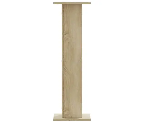 Skaļruņu Statīvi, 2 Gab., Ozolkoka Krāsa, 30X30X95 Cm, Koks Vidaxl