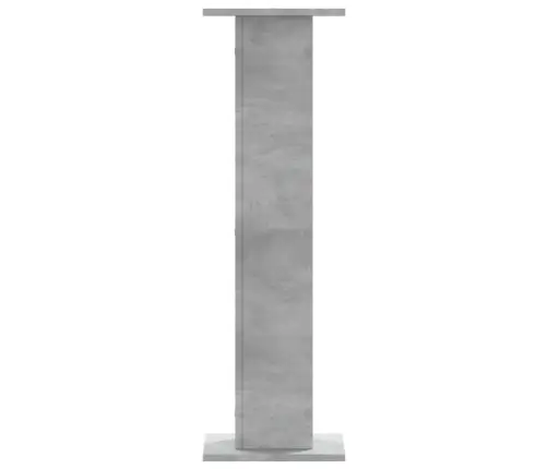 Skaļruņu Statīvi, 2 Gab., Betona Pelēks, 30X30X95 Cm, Koks Vidaxl