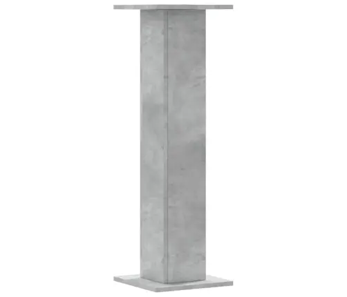 Skaļruņu Statīvi, 2 Gab., Betona Pelēks, 30X30X95 Cm, Koks Vidaxl