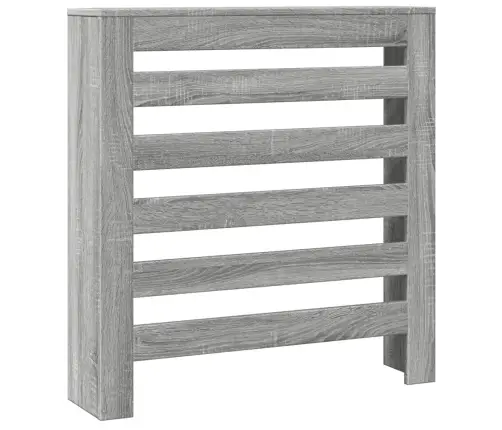 Radiatoriaus Uždangalas, Pilkas, 78X20X82cm Apdirbta Mediena