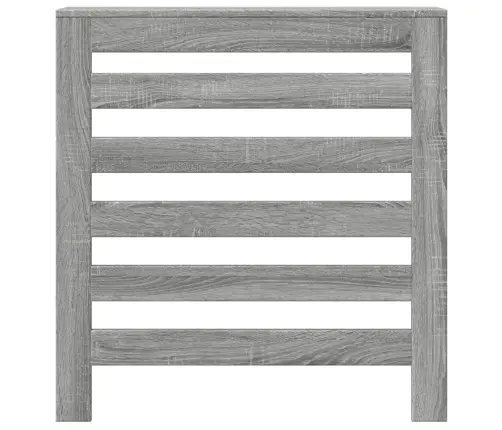 Radiatoriaus Uždangalas, Pilkas, 78X20X82cm Apdirbta Mediena