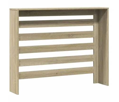 Radiatora Pārsegs, Ozola Krāsa, 104X20X82 Cm, Inženierijas Koks Vidaxl