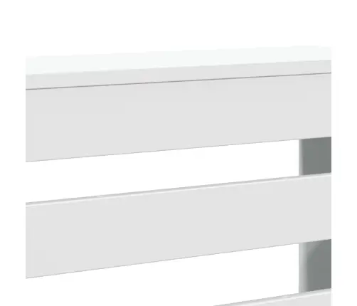 Radiatora Pārsegs, Balts, 149X20X82 Cm, Inženierijas Koks Vidaxl