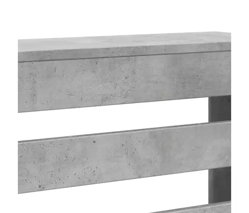 Radiatoriaus Uždangalas, Betono, 149X20X82cm Apdirbta Mediena