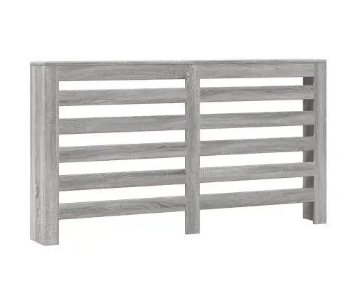 Radiatoriaus Uždangalas, Pilkas, 149X20X82cm Apdirbta Mediena