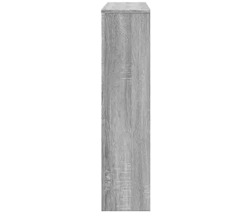 Radiatora Pārsegs, Pelēka Ozola, 175X20X82Cm, Inženierijas Koks Vidaxl