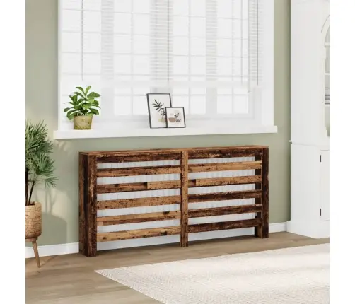 Radiatora Pārsegs, Koka Krāsā, 175X20X82 Cm, Inženierijas Koks Vidaxl