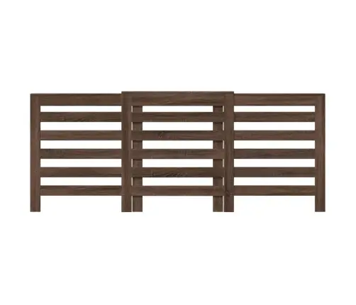 Radiatoriaus Uždangalas, Rudas, 205X21,5X83,5cm Mediena