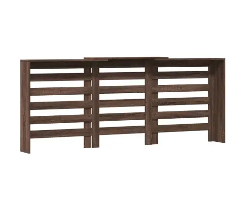 Radiatoriaus Uždangalas, Rudas, 205X21,5X83,5cm Mediena