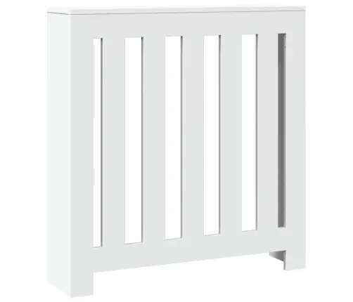 Radiatora Pārsegs, Balts, 78X20X82 Cm, Inženierijas Koks Vidaxl