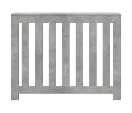 Radiatora Pārsegs, Pelēks, 104X20X82 Cm, Inženierijas Koks Vidaxl