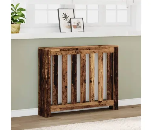 Radiatora Pārsegs, Koka Krāsā, 104X20X82 Cm, Inženierijas Koks Vidaxl