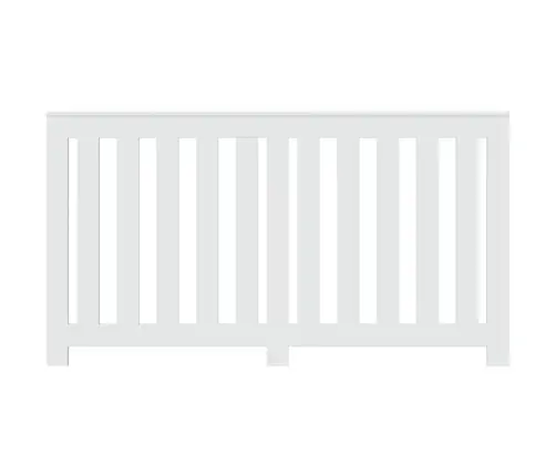 Radiatoriaus Uždangalas, Baltas, 149X20X82cm Apdirbta Mediena