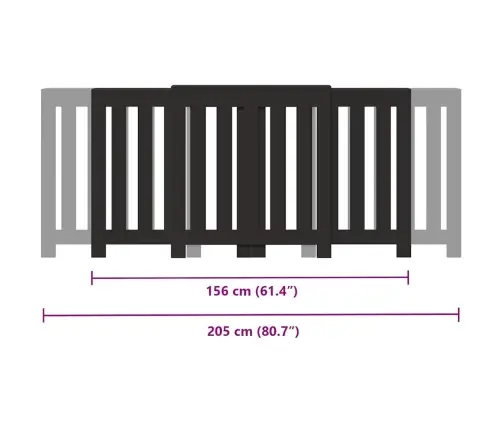 Radiatora Pārsegs, Melns, 205X21,5X83,5 Cm, Inženierijas Koks Vidaxl