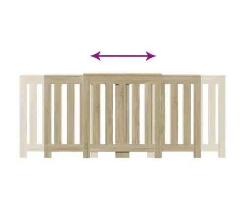 Radiatoriaus Uždangalas, Ąžuolo, 205X21,5X83,5cm Mediena