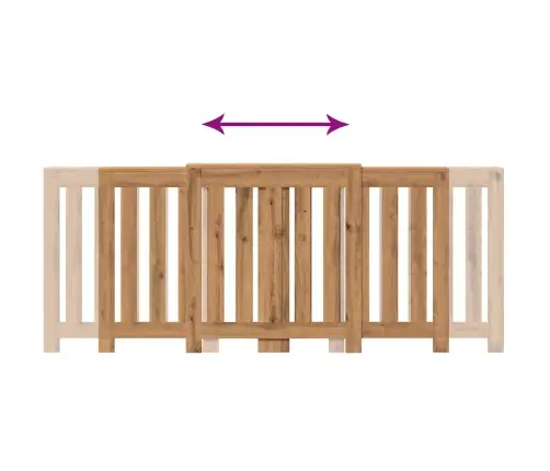 Radiatoriaus Uždangalas, Ąžuolo, 205X21,5X83,5cm Mediena