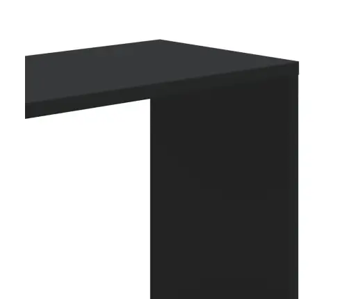 Knygų Spinta, 5 Aukštų, Juoda, 80,5X23,5X162,5cm Mediena