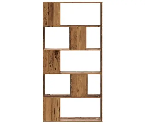 Grāmatu Plaukts, 5 Līmeņi, Koka Krāsā, 80,5X23,5X162,5 Cm, Koks Vidaxl