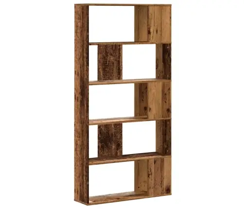 Grāmatu Plaukts, 5 Līmeņi, Koka Krāsā, 80,5X23,5X162,5 Cm, Koks Vidaxl