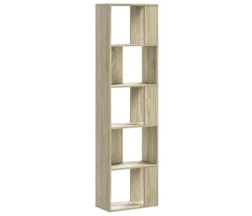 Knygų Spinta, 5 Aukštų, Ąžuolo, 45X23,5X162,5cm Mediena