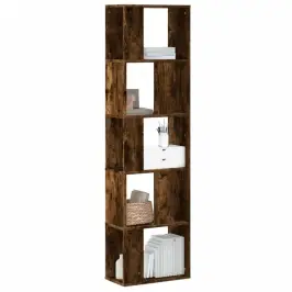 Raamaturiiul 5 Korrust, Tamm, 45X23,5X162,5 Cm Tehispuit
