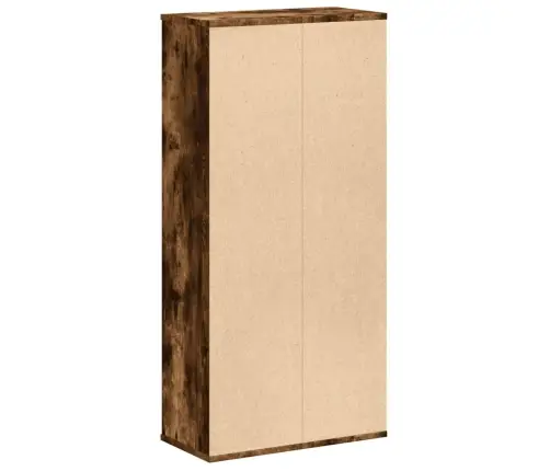 Raamaturiiul, Suitsutatud Tamm, 50X25X105 cm Tehispuit