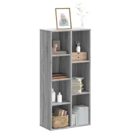 Raamatualus, Hall Sonoma Tamm, 50X25X105 cm Tehispuit