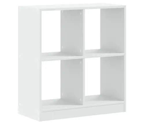 Raamaturiiul, Valge, 68,5X32X75 cm Tehispuit