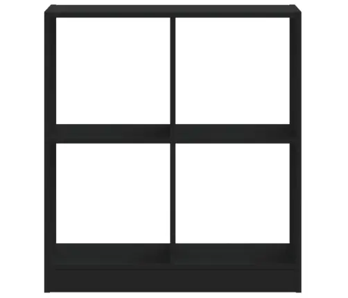 Grāmatu Plaukts, Melns, 68,5X32X75 Cm, Inženierijas Koks Vidaxl