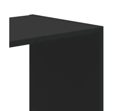 Grāmatu Plaukts, Melns, 68,5X32X75 Cm, Inženierijas Koks Vidaxl