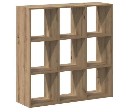 Knygų Spinta, Artisano Ąžuolo, 102X32X102cm Apdirbta Mediena