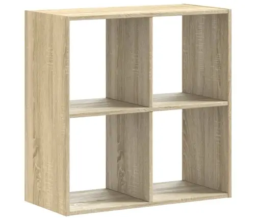 Grāmatplaukts, Ozolkoka, 68,5X32X68,5 Cm, Inženierijas Koks Vidaxl