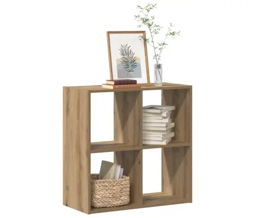 Raamatualus, Käsitöötamm, 68,5X32X68,5 cm Tehispuit