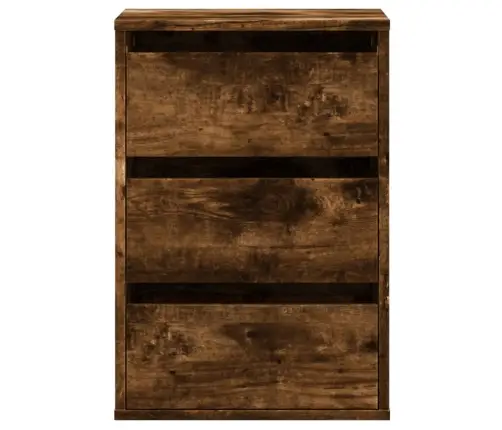 Nurga Kummut, Suitsutatud Tamm, 40X41X58 cm Tehispuit