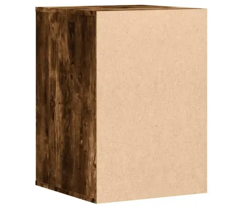 Nurga Kummut, Suitsutatud Tamm, 40X41X58 cm Tehispuit