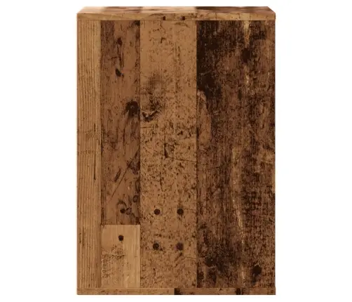 Atvilktņu Skapītis, Veca Koka Krāsā, 40X41X58 Cm, Koks Vidaxl