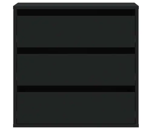 Nurga Kummut, Must, 60X41X58 cm Tehispuit