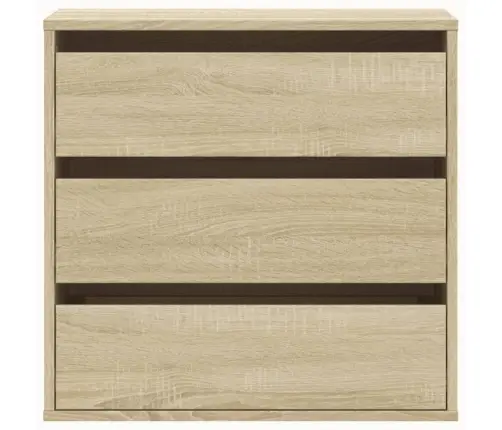 Atvilktņu Skapītis, Ozola Krāsa, 60X41X58 Cm, Inženierijas Koks Vidaxl