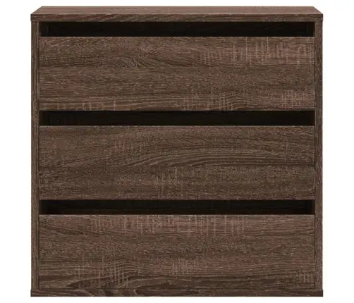 Nurga Kummut, Pruun Tamm, 60X41X58 cm Tehispuit