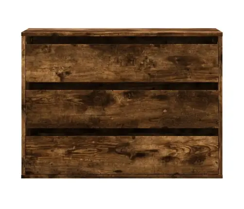 Atvilktņu Skapītis, Ozolkoka, 80X41X58 Cm, Inženierijas Koks Vidaxl