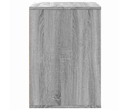 Nurga Kummut, Hall Sonoma Tamm, 80X41X58 cm Tehispuit