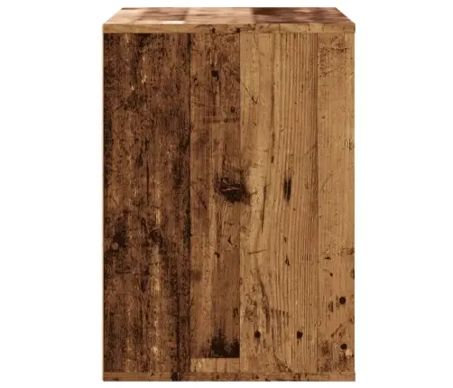 Atvilktņu Skapītis, Veca Koka Krāsā, 80X41X58 Cm, Koks Vidaxl