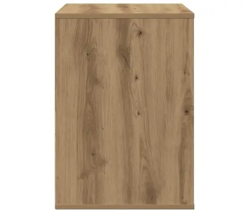 Atvilktņu Skapītis, Ozolkoka, 80X41X58 Cm, Inženierijas Koks Vidaxl